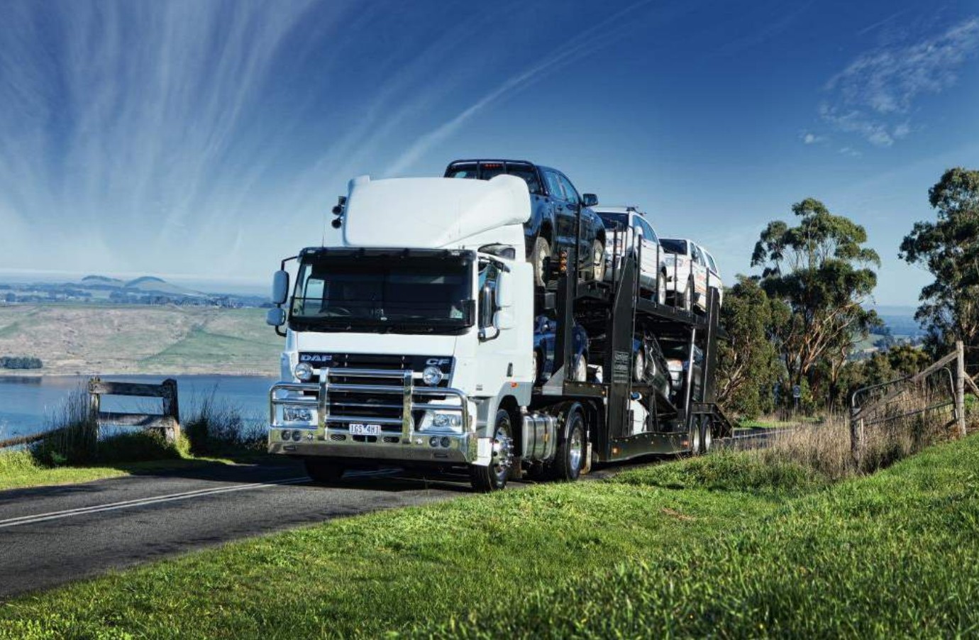 DOUBLE THE VERSATILITY SOUTH WEST CAR CARRIERS DAF Trucks Australia