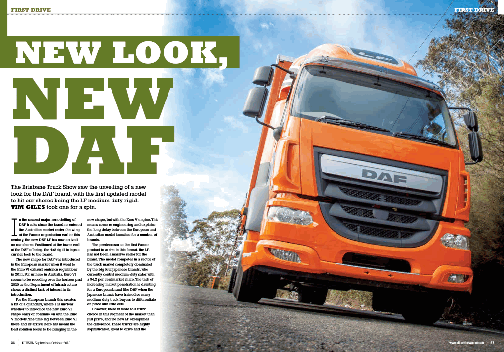 New Look New Daf Daf Trucks Australia